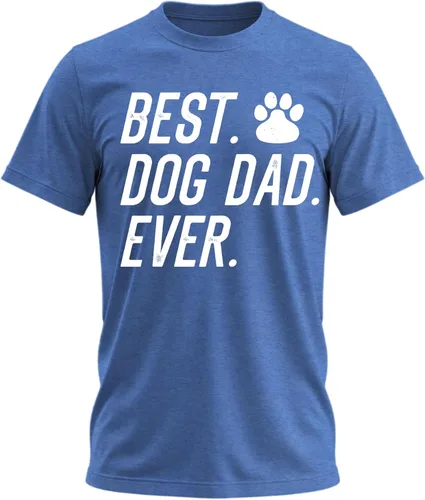 Vista 6 de My Dog Thinks I'm Cool - Camiseta divertida con diseño de perro y papá para Negro