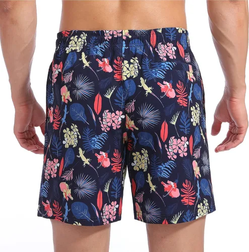Vista 3 de Biwisy Mens Swim Trunks Quick Dry Swim Shorts with Mesh Lining Funny Beach Shorts