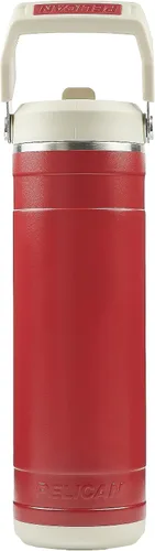 Vista 15 de Pelican Hydration Pelican Pacific™ - Vaso aislado al vacío de 26 onzas, acero inoxidable reciclado de doble pared de viaje con doble tapa, botella