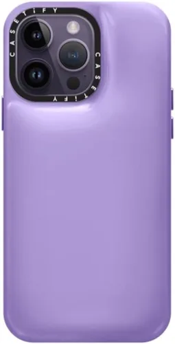 Vista 12 de CASETIFY Funda para iPhone 15 Pro Pillow [Material Resistente al Agua / Inspirado en Y2K] - Berry Pink