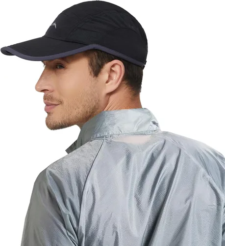 Vista 6 de Gorra de béisbol de secado rápido, malla ligera, protección UV para deportes al aire libre