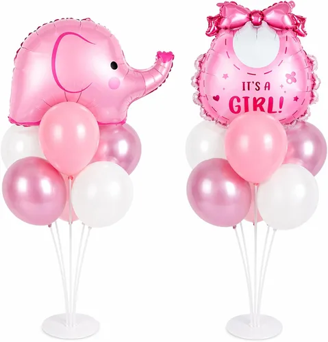 Vista 41 de Kit de soporte para globos de fiesta de fútbol 2 juegos con 2 globos de rugby de aluminio tipo bola, centro de mesa temático de fútbol para mesas