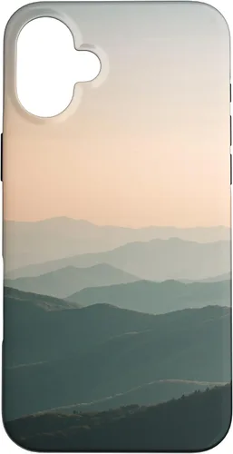 Vista 23 de Great Smoky Mountains - Funda para iPhone 16, diseño de montaña