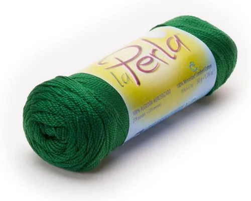 Vista 27 de LA Perla de Omega - Hilo Perle 100% algodón mercerizado ideal para ganchillo fino - Color: 01 - Blanco 601