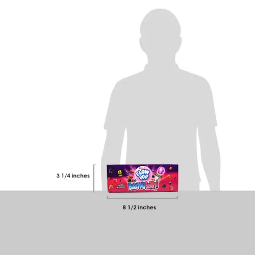 Vista 6 de Charms Paletas Blow Pops, caja de 48