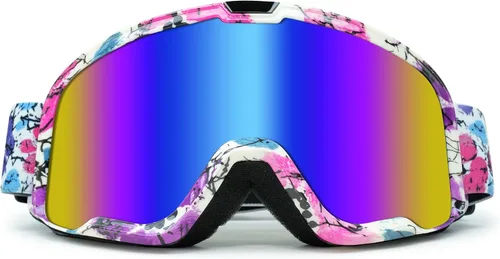 Vista 11 de Gafas de motocicleta para hombres y mujeres, gafas de motocross, de ATV, gafas para montar, gafas de viento, gafas de visión amplia, gafas