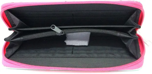 Vista 3 de Monedero y cartera largo con diseño de unicornio arcoíris
