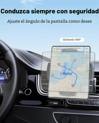 Vista 6 de Soporte de teléfono para tablero de automóvil, [brazo ajustable de 180°] Z Fold 7 6 5 4 3 2 accesorios para parabrisas de salpicadero, soporte