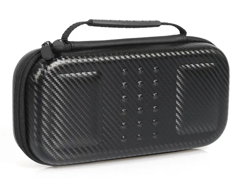 Vista 3 de Tienda Basics Carrying Case for Nintendo Switch and Accessories - 10 x 2 x 5 Inches, Black