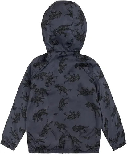 Vista 2 de SNOW DREAMS Chaquetas de lluvia para niños, chaqueta ligera de primavera, impermeable, rompevientos