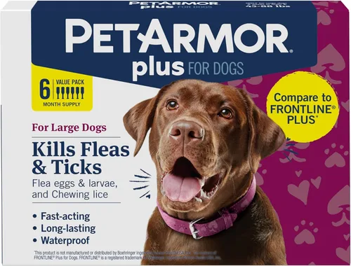 Vista 20 de petarmor Plus & de pulgas Tick Tratamiento para gatos, más de 1,5 kg, 3 ct