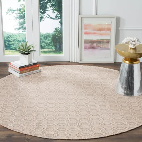 Vista 9 de SAFAVIEH Colección Montauk - Alfombra decorativa de 3 x 5 pies, color marfil y azul marino, tejido plano bohemio hecho a mano, de algodón, ideal