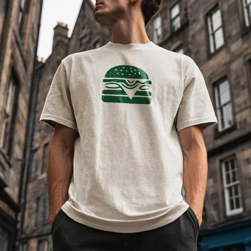 Vista 2 de domirica Camisas holgadas lavadas para hombre, sólidas, 100% algodón, camisetas cuadradas, ropa de fitness vintage, ropa de calle para gimnasio