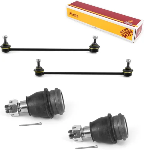 Vista 12 de Metrix Premium Chassis Parts - Juego de 4 piezas de articulación de rótula superior y barra estabilizadora delantera para Ford Ranger RWD 1998-2011