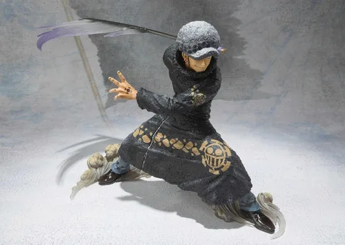 Vista 2 de Bandai Tamashii Nations Figuarts ZERO Law Battle Version Trafalgar Figura de juguete