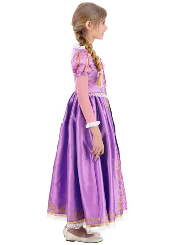 Vista 7 de Disfraz Premium de Rapunzel para Niñas Multicolor