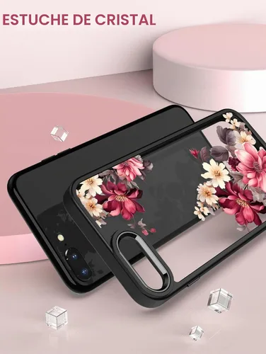 Vista 6 de Dretal Funda para iPhone 8 Plus, iPhone 7 Plus y 6 Plus, grado militar, probada contra caídas, parte trasera dura y borde suave, funda protectora