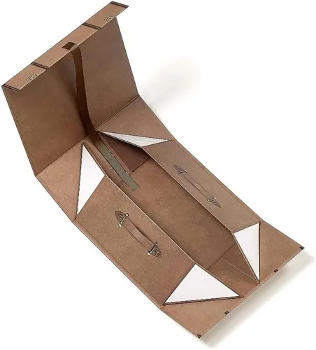 Vista 2 de The Carat Shop Caja de regalo oficial de Harry Potter tamaño mediano Viene Flatpack