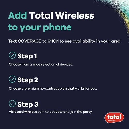 Vista 6 de Total Wireless Blu View 1 4G LTE Teléfono inteligente prepago (bloqueado) - Negro - 16GB - Tarjeta SIM incluida - CDMA