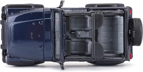 Vista 6 de Vehículo Maistom Jeep Wrangler Rubicon forjado, Azul metálico