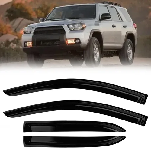 Vista 33 de Protectores de lluvia de ventana para Ford F150 SuperCab 2004-2014 2 piezas deflector de ventana para 09-14 F-150 con 2 puertas delanteras