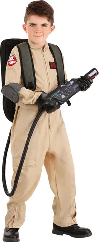Vista 4 de Disfraz de Cazafantasmas para niños Disfraz de cosplay para niños, disfraz de cosplay de fantasmas, paquete de protones incluido