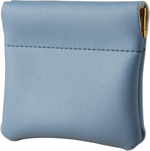 Vista 5 de Travelambo Cartera para mujer con múltiples tarjetas y monedero de cuero para apretar