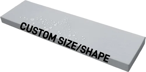 Vista 23 de Cojines de banco personalizados para muebles de interior/exterior, almohadilla de asiento de ventana panorámica con parte inferior antideslizante