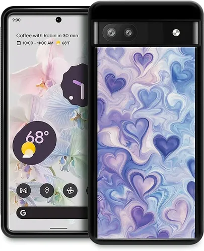 Vista 25 de Compatible con Google Pixel 4A 5G Mobile Case Creative Acrylic Back Panel Silicona Edge Case Slim Protección Especialmente para Google Pixel 4A 5G