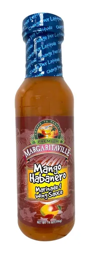 Vista 5 de Margaritaville Salsa de adobo Jerk, 13 onzas (paquete de 6)
