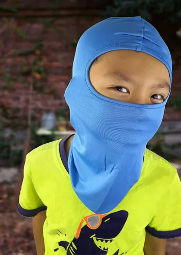 Vista 6 de Maoko Kids Thin Hood Balaclava,Ski Face Mask Balaclava for Child (Multiple Colors)