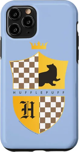 Vista 29 de Harry Potter Hufflepuff Checkered Shield Crest Case for iPhone 17