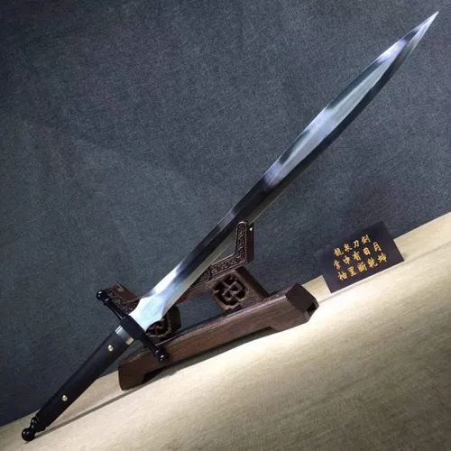 Vista 8 de Espadas caballerosas, hechas a mano, hoja de acero de alto carbono, funda de cuero, lista para la batalla