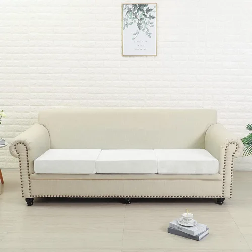Vista 76 de Jonuiony Funda universal para sofá resistente al desgaste, fundas de terciopelo elástico para cojines separados para sofá, fundas de sofá