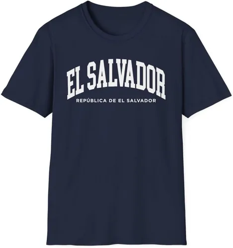 Vista 4 de El Salvador - Camiseta unisex para adulto