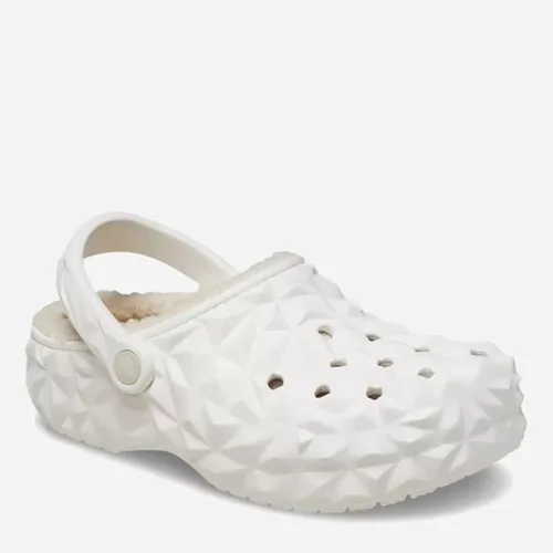 Vista 2 de Crocs Zuecos clásicos texturizados forrados para mujer