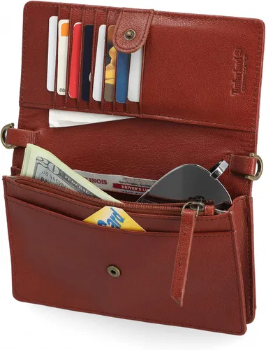 Vista 2 de Timberland Bolso bandolera de cuero RFID