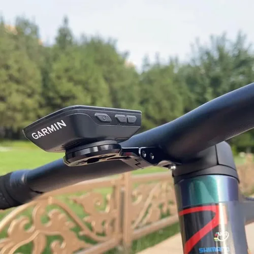 Vista 5 de Manillar de bicicleta delantero para Garmin Edge Wahoo Elemnt Bryton Rider Stages Dash Hammerhead Cams con Scott Foil Addict Syncros Creston IC SL
