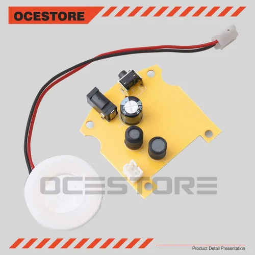 Vista 3 de OCESTORE Paquete de 2 DC 3.7V-12V D20mm 113KHz ultrasónico Mist Maker atomización Maker módulo DIY humidificador con módulo PCB