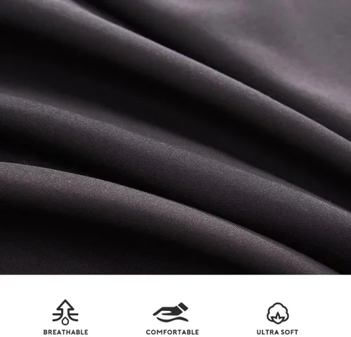 Vista 4 de Funda para futón japonés de piso con cierre, súper suave y lavable a máquina Twin Full Queen