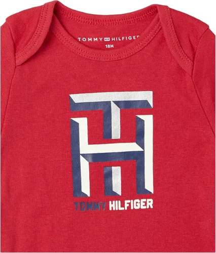 Vista 5 de Tommy Hilfiger Conjunto de traje de cuerpo para bebés y niños de 4