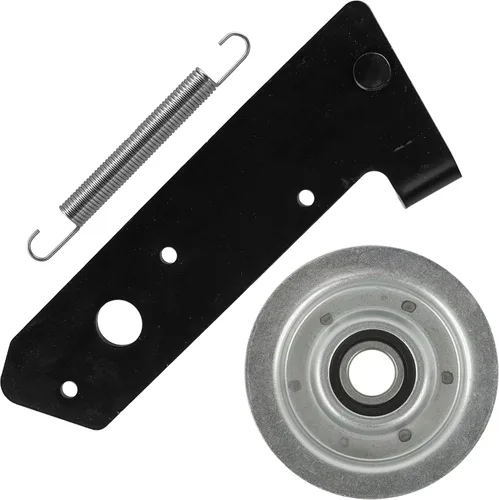 Vista 6 de Caltric Brazo y polea del actuador de freno de cubierta compatibles con John Deere 17.542HS D105 D110 D120 D125