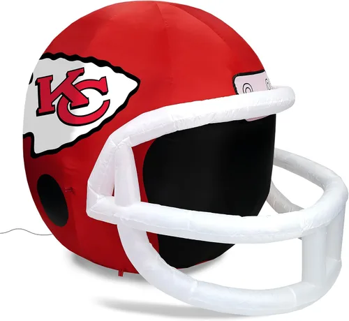 Vista 13 de NFL - Casco inflable unisex para césped
