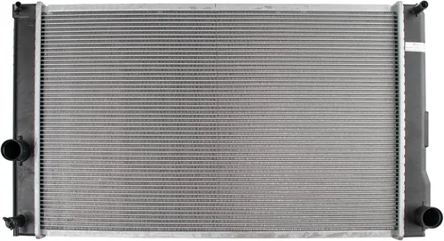 Vista 187 de TRQ Radiador de núcleo de aluminio de 1 fila Compatible con Subaru WRX STI 2.5L Turbo AWD 2015-2020