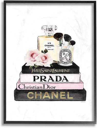 Vista 9 de Stupell Industries Monedero acolchado negro en caja de lazo de glamour audaz