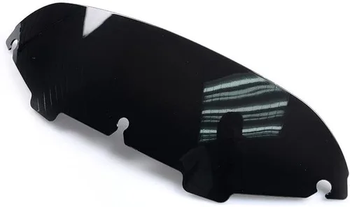 Vista 2 de Parabrisas negro de 4.5 pulgadas compatible con parabrisas Harley Davidson Electra Street Tri Ultra Glide 1996-2013 96-13