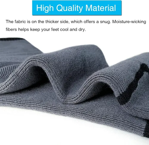 Vista 3 de APTYID Calcetines acolchados con control de humedad para hombre (46 pares)