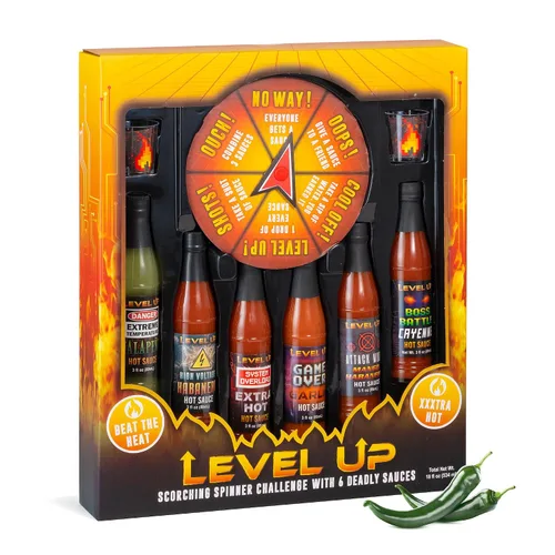 Vista 10 de Set de regalo de variedad de salsa picante estilo mexicano Aztecs Revenge - 10 botellas de salsa picante