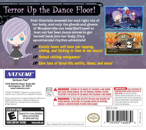 Vista 2 de Gabrielle's Ghostly Groove - Nintendo 3DS