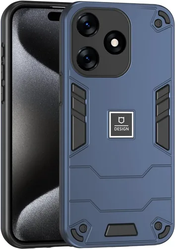 Vista 31 de Funda compatible con Redmi A1, compatible con Redmi A2 2 en 1 [PC dura + TPU], funda de teléfono negra